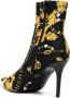 Versace Jeans Couture Zwarte Scarlett Laarzen met Gouden Details Black Dames - Thumbnail 5