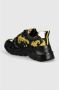 Versace Jeans Couture Zwarte Sneakers voor Mannen Aw24 Multicolor Heren - Thumbnail 11