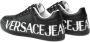 Versace Jeans Couture Zwarte Leren Sneakers Black - Thumbnail 4