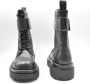 Versace Jeans Couture Zwarte platte schoenen - Thumbnail 2