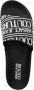 Versace Jeans Couture Zwarte Slide Sandalen met Reliëflogo - Thumbnail 2