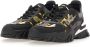 Versace Jeans Couture Zwarte Sneakers voor Mannen Aw24 Black Heren - Thumbnail 10