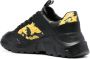Versace Jeans Couture Lage profiel sneakers voor heren met gladde graaninzetten Black Heren - Thumbnail 14
