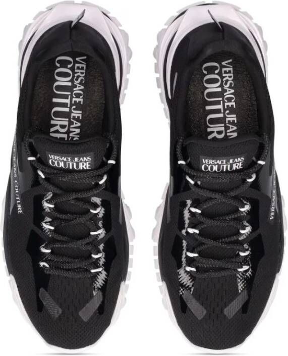 Versace Jeans Couture Zwarte Sneakers van Zwart Heren