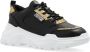 Versace Jeans Couture Zwarte Sneakers voor Vrouwen Aw24 Black Dames - Thumbnail 18