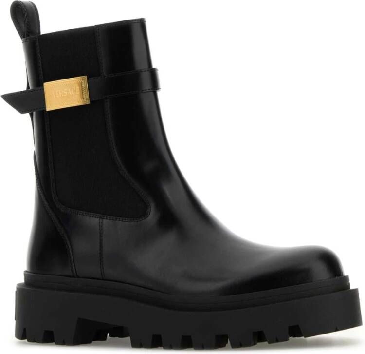 Versace Kalfsleren Booties