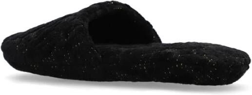 Versace Katoenen pantoffels Black Unisex