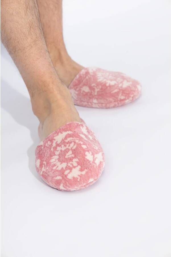 Versace Katoenen pantoffels Pink Unisex