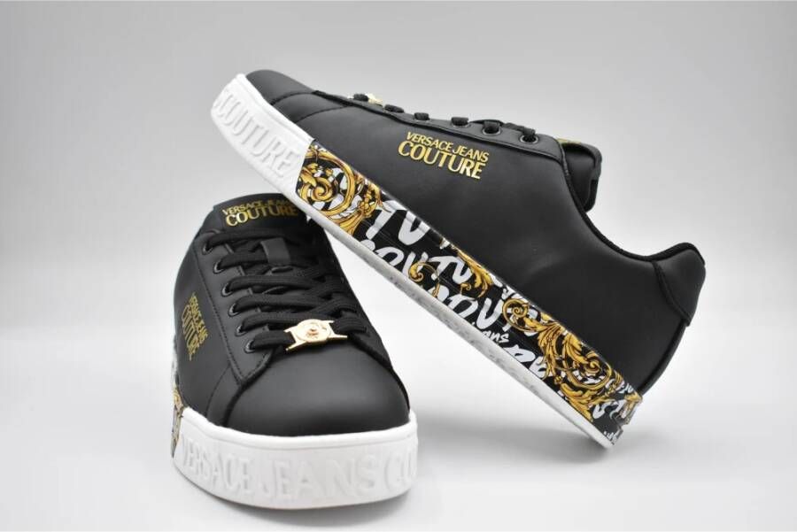 Versace Laced Shoes Black Dames