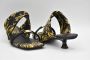 Versace Zwarte Kant Platte Schoenen Ss22 Multicolor Dames - Thumbnail 3