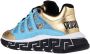 Versace Lage sneakers met contrasterende inzetstukken Multicolor Heren - Thumbnail 3