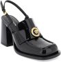 Versace Lakleren Pumps Loafers met Medusa Hardware Black Dames - Thumbnail 4