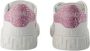 Versace Witte Roze Leren Sneakers La Greca White Dames - Thumbnail 10