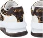 Versace Leopard Print Panelled Sneakers Multicolor Heren - Thumbnail 2