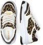 Versace Leopard Print Panelled Sneakers Multicolor Heren - Thumbnail 3