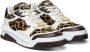 Versace Leopard Print Panelled Sneakers Multicolor Heren - Thumbnail 5