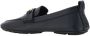Versace Leren Driver Loafers met Metallic Detail Black Heren - Thumbnail 3