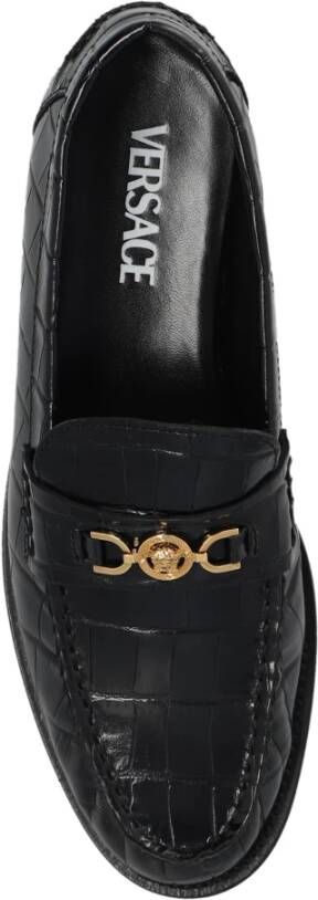 Versace Leren loafers