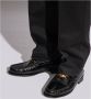 Versace Zwarte platte schoenen met Medusa 95 hardware Black Heren - Thumbnail 6