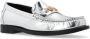 Versace Grijze Leren Instaploafers - Thumbnail 4
