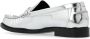 Versace Grijze Leren Instaploafers - Thumbnail 5