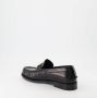 Versace Medusa Plaque Zwarte Kalfleren Mocassins Black Heren - Thumbnail 21