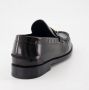 Versace Medusa Plaque Zwarte Kalfleren Mocassins Black Heren - Thumbnail 23