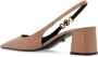 Versace Patent Calf Leather Sling Back Sandal Pink Dames - Thumbnail 9