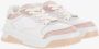 Versace Leren Sneakers Ronde Neus Logo Detail Multicolor Dames - Thumbnail 3