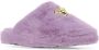 Versace Lilac eco bont slippers Paars Heren - Thumbnail 2