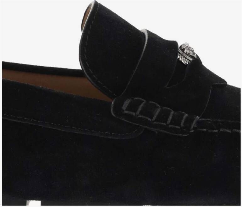 Versace Loafers Black Heren