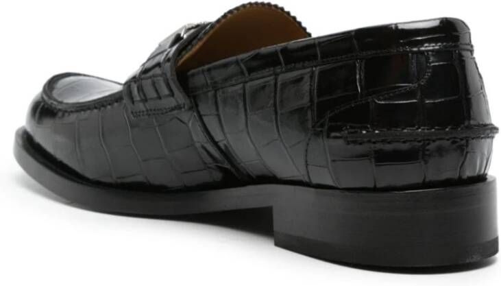 Versace Loafers Black Heren