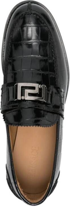 Versace Loafers Black Heren