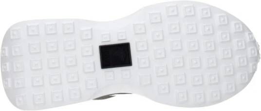 Versace Logo Stoffen Sneakers met Medium Hakken