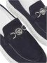 Versace Navy Blauwe Slip-On Medusa Plaque Blue Heren - Thumbnail 3