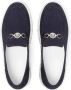 Versace Navy Blauwe Slip-On Medusa Plaque Blue Heren - Thumbnail 4