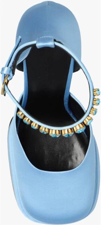 Versace Medusa Aevitas platform pumps Blauw Dames