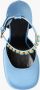 Versace Medusa Aevitas Vierkanteeus Pumps Blue Dames - Thumbnail 12