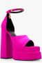Versace Medusa Aevitas Dubbele Plateau Sandalen Pink Dames - Thumbnail 5