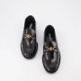 Versace Zwarte platte schoenen Black Dames - Thumbnail 7