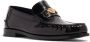 Versace Medusa Plaque Zwarte Kalfleren Mocassins Black Heren - Thumbnail 13