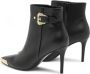 Versace Jeans Couture Barokprint Metalen Detail Enkellaarzen Multicolor Dames - Thumbnail 13