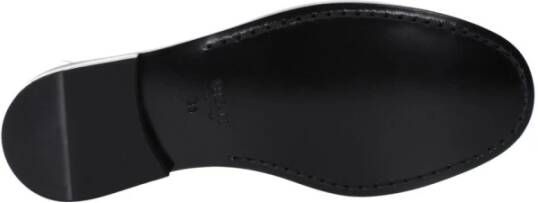 Versace Metallic Logo Loafers voor Mannen