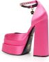 Versace Metallic Pinafore Hakken Pink Dames - Thumbnail 3