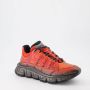 Versace Rode lage sneakers met Trigreca-print Red Heren - Thumbnail 10