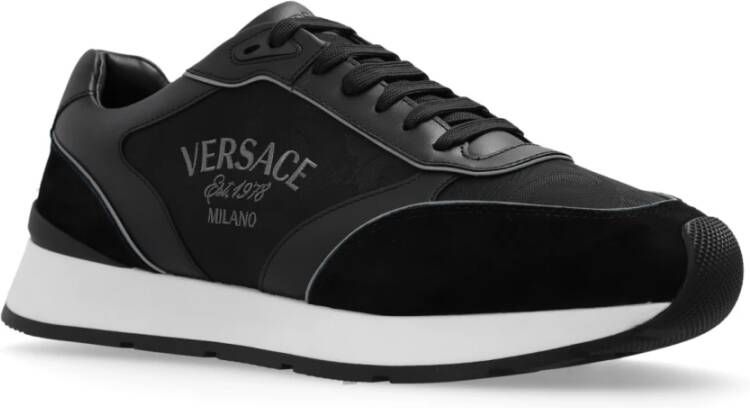 Versace Milano sneakers Black Heren