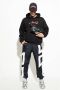 Versace Zilveren Leren Sneakers met Logo Patch Gray Heren - Thumbnail 3