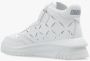 Versace Hoge Sneakers met Veters Klittenband White Heren - Thumbnail 6