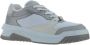 Versace Grijze Leren Sneakers Odissea Stijl Gray Heren - Thumbnail 10
