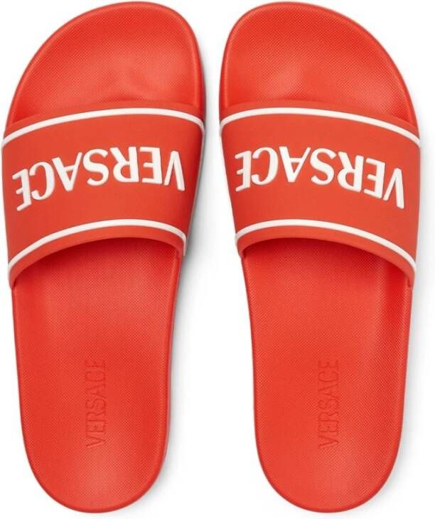 Versace Oranje Sandalen